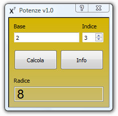Potenze potenze di Giuseppe Sottile - giux C\C++